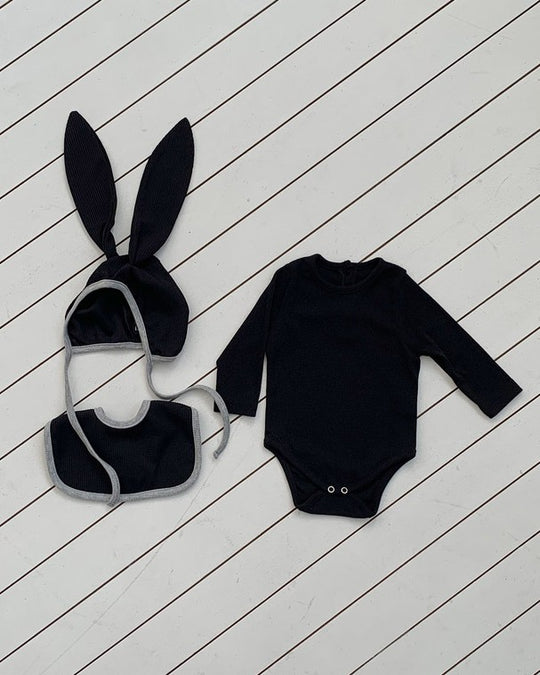 [bebeholic]Sugar golji set (bonnet+suit+cape)