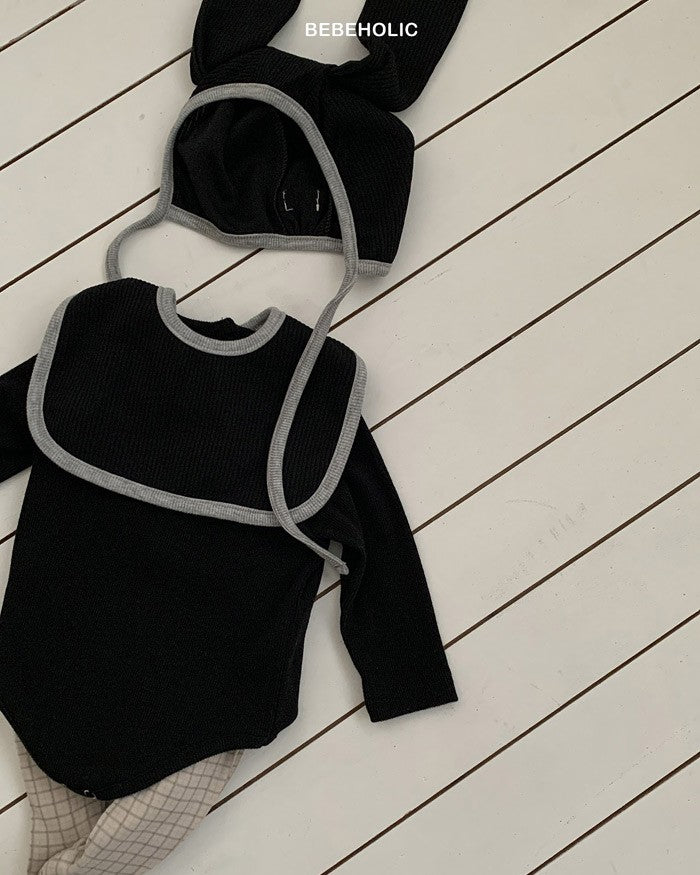 [bebeholic]Sugar golji set (bonnet+suit+cape)