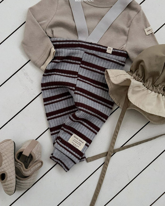 [bebeholic]Deli stripe leggings