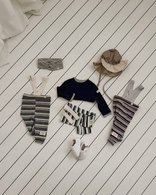 [bebeholic]Deli stripe leggings