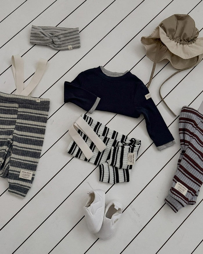 [bebeholic]Deli stripe leggings