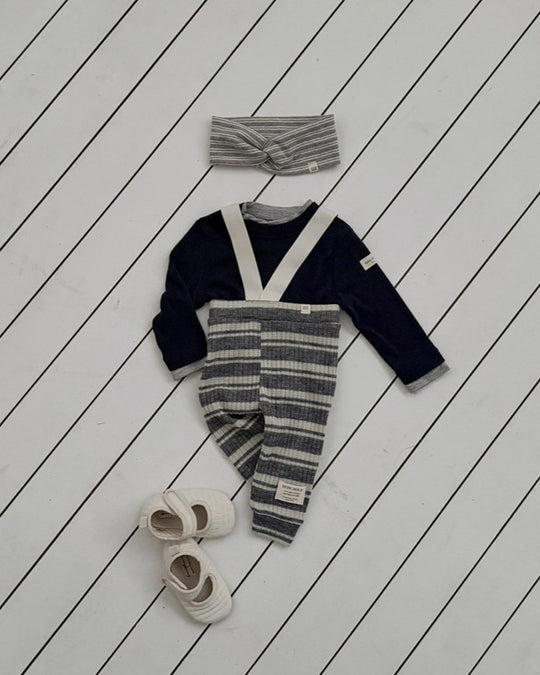 [bebeholic]Deli stripe leggings