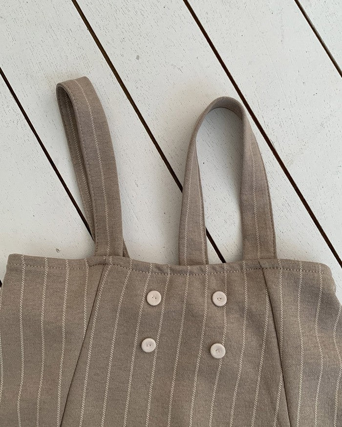 [bebeholic]Stitched suspender pants