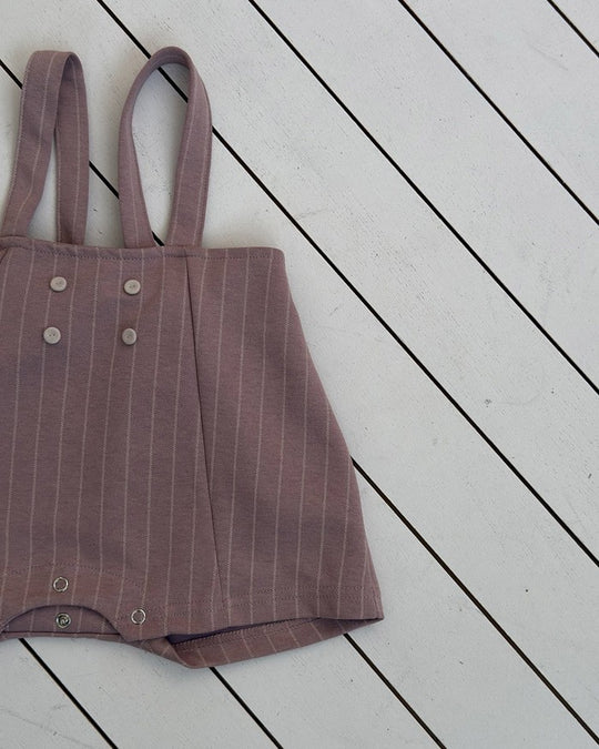 [bebeholic]Stitched suspender pants