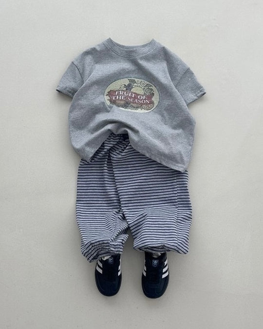 [BLACKBEAN]fruit T-shirt