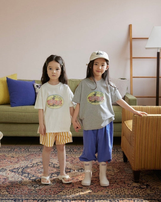 [BLACKBEAN]fruit T-shirt