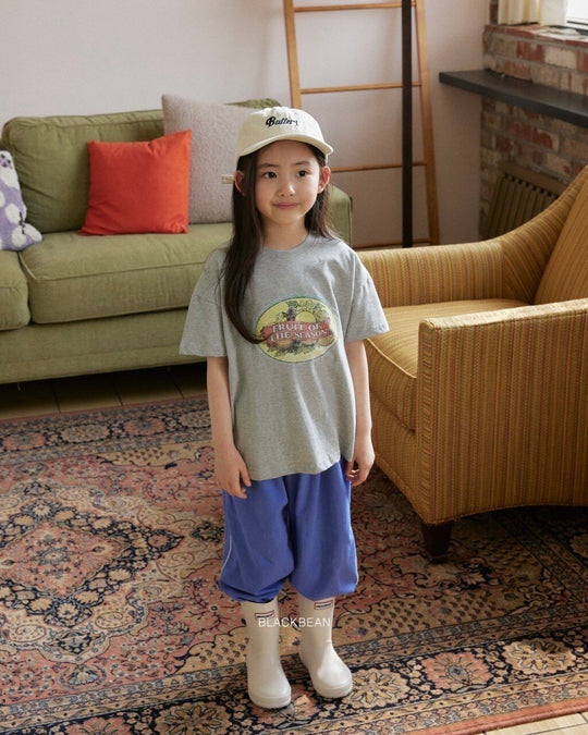 [BLACKBEAN]fruit T-shirt