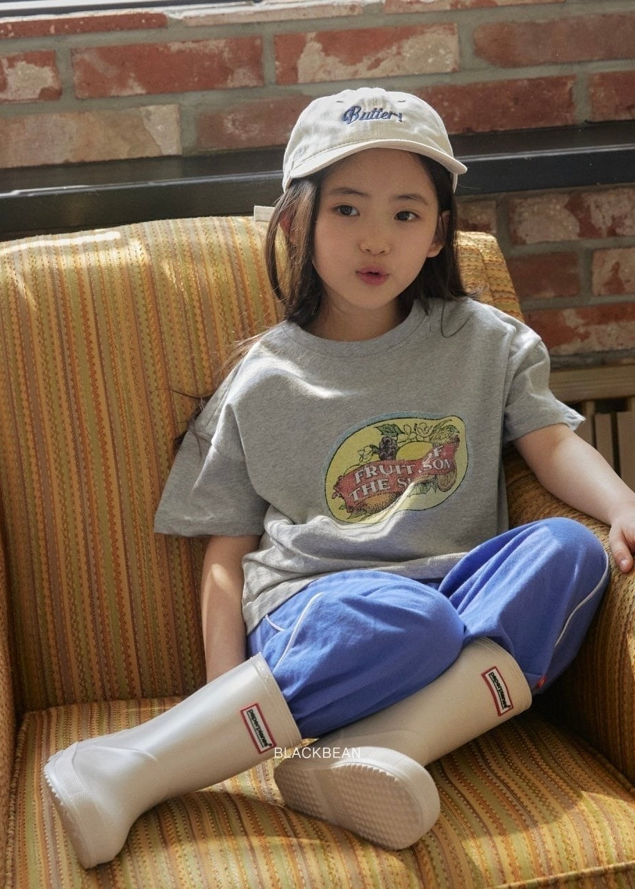 [BLACKBEAN]fruit T-shirt