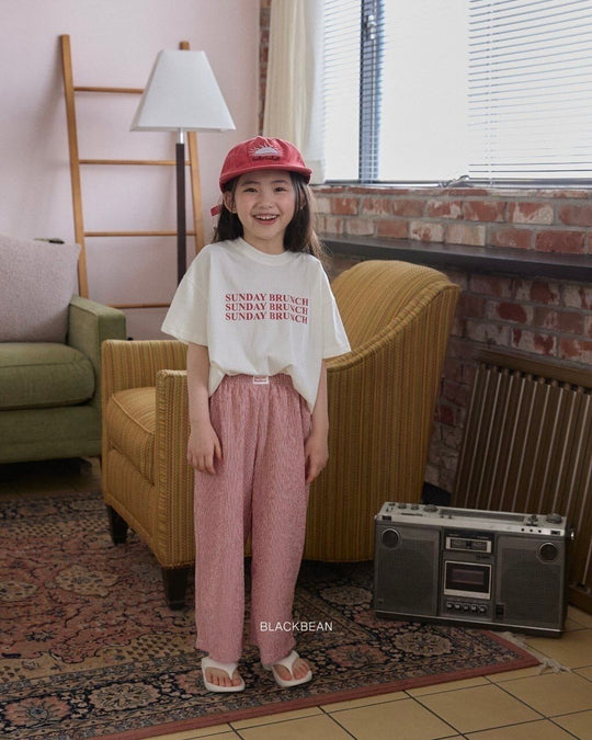 [BLACKBEAN]brunch T-shirt