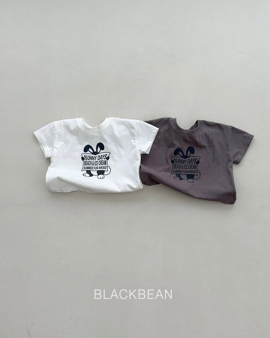 [BLACKBEAN]sunny T-shirt