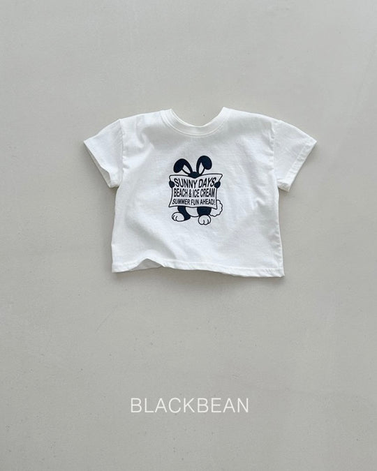 [BLACKBEAN]sunny T-shirt