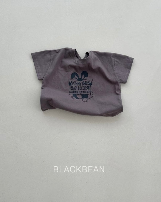 [BLACKBEAN]sunny T-shirt