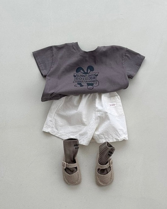 [BLACKBEAN]sunny T-shirt