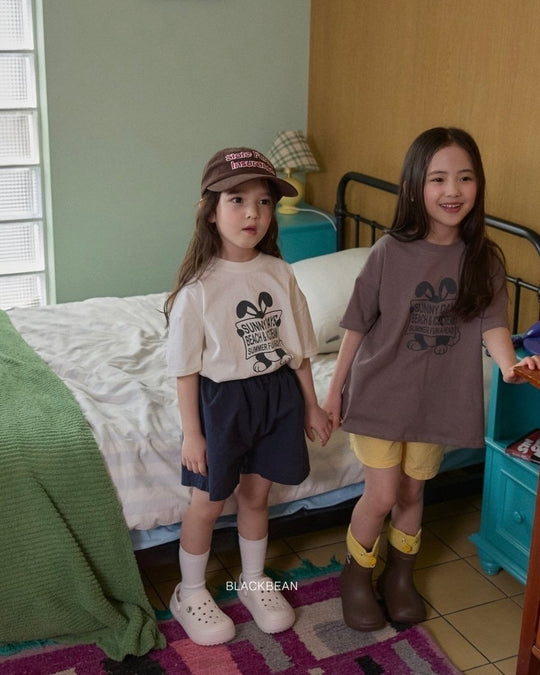[BLACKBEAN]sunny T-shirt