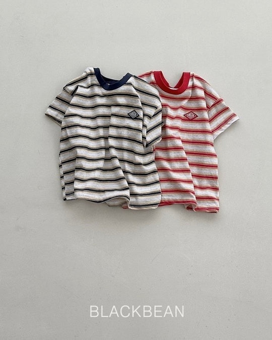 [BLACKBEAN]marine T-shirt