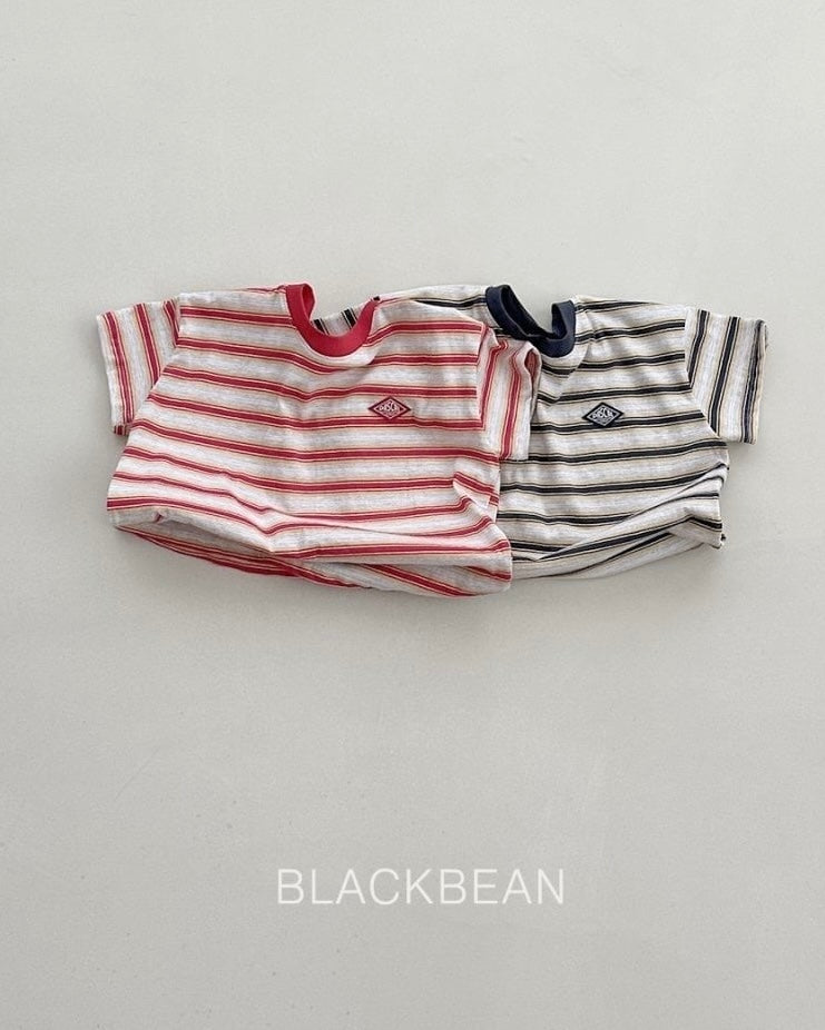 [BLACKBEAN]marine T-shirt