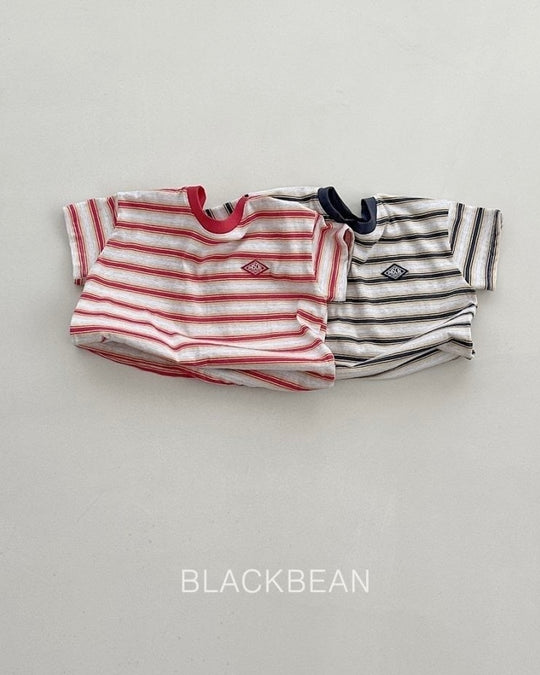[BLACKBEAN]marine T-shirt