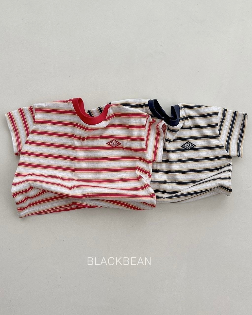 [BLACKBEAN]marine T-shirt