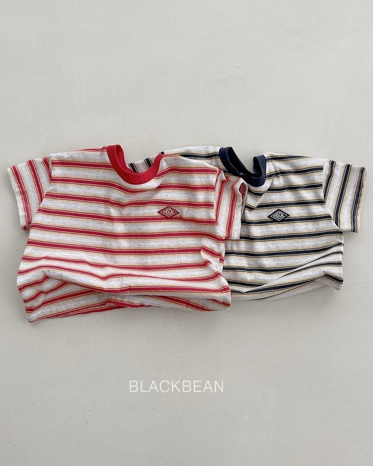 [BLACKBEAN]marine T-shirt