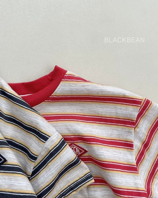 [BLACKBEAN]marine T-shirt