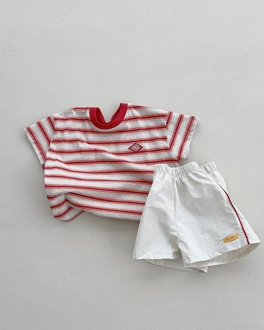 [BLACKBEAN]marine T-shirt