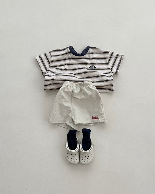 [BLACKBEAN]marine T-shirt