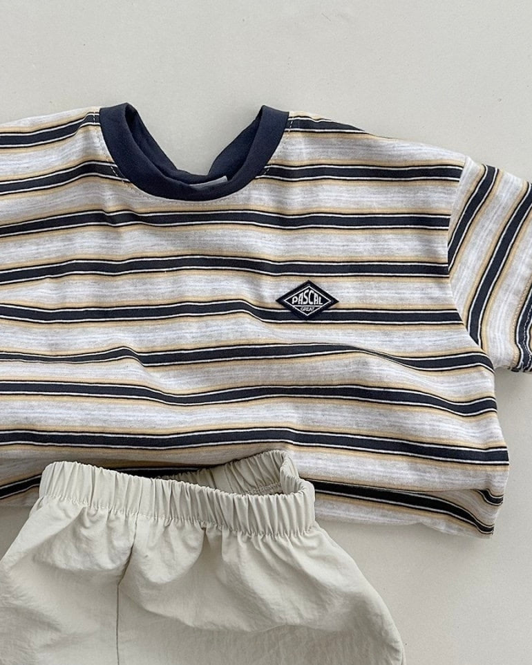 [BLACKBEAN]marine T-shirt