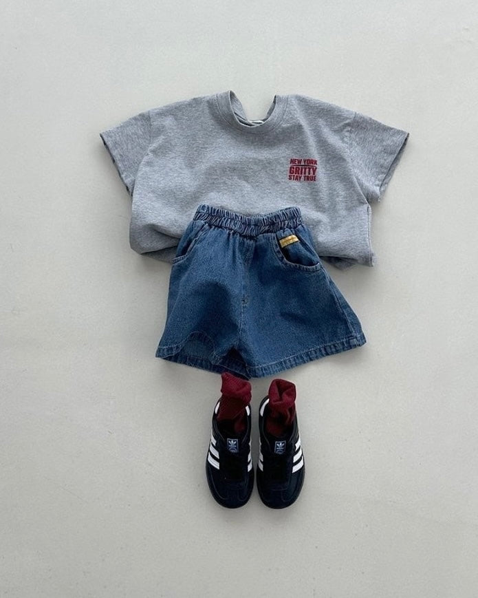 [BLACKBEAN]circle T-shirt