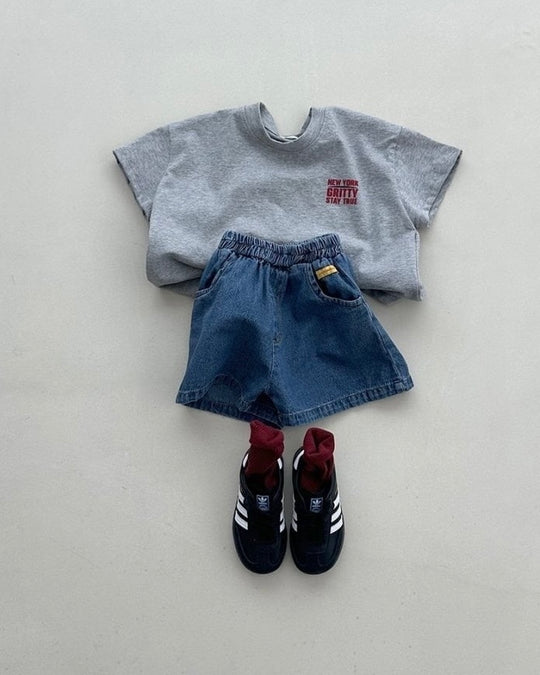[BLACKBEAN]circle T-shirt