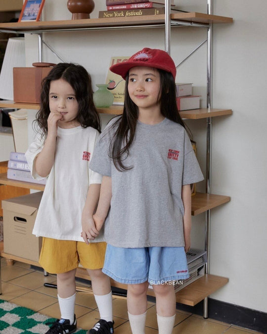 [BLACKBEAN]circle T-shirt