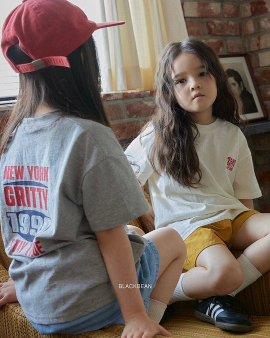 [BLACKBEAN]circle T-shirt