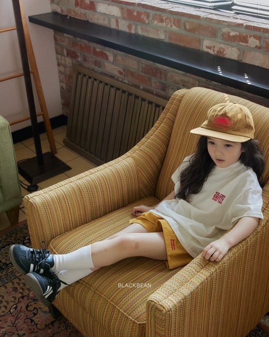 [BLACKBEAN]circle T-shirt