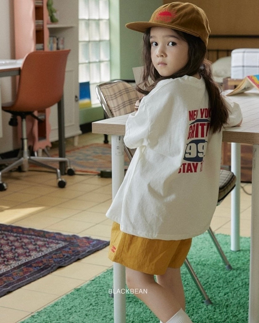 [BLACKBEAN]circle T-shirt