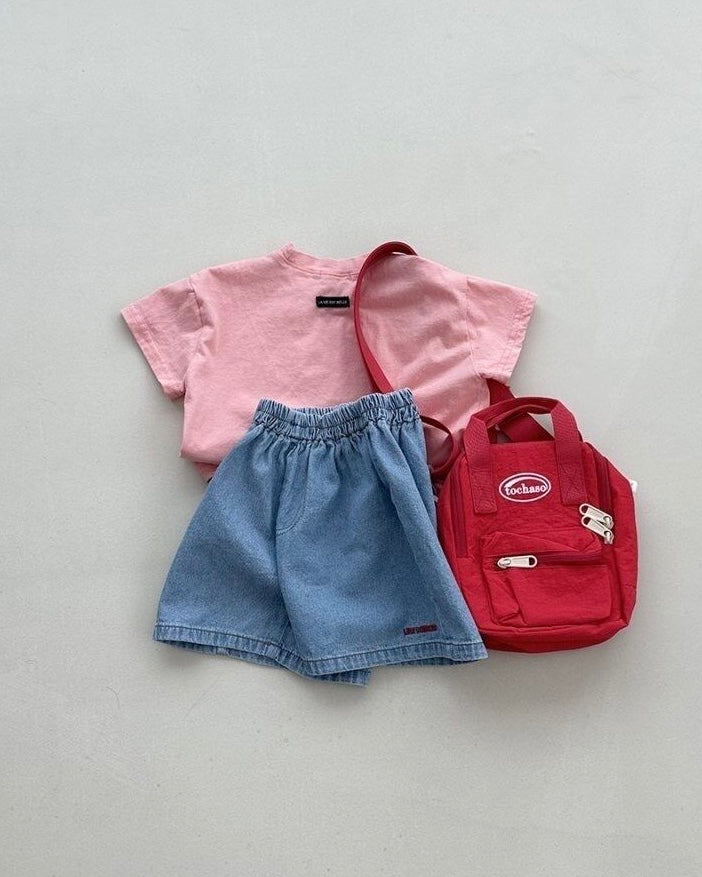 [BLACKBEAN]basic T-shirt