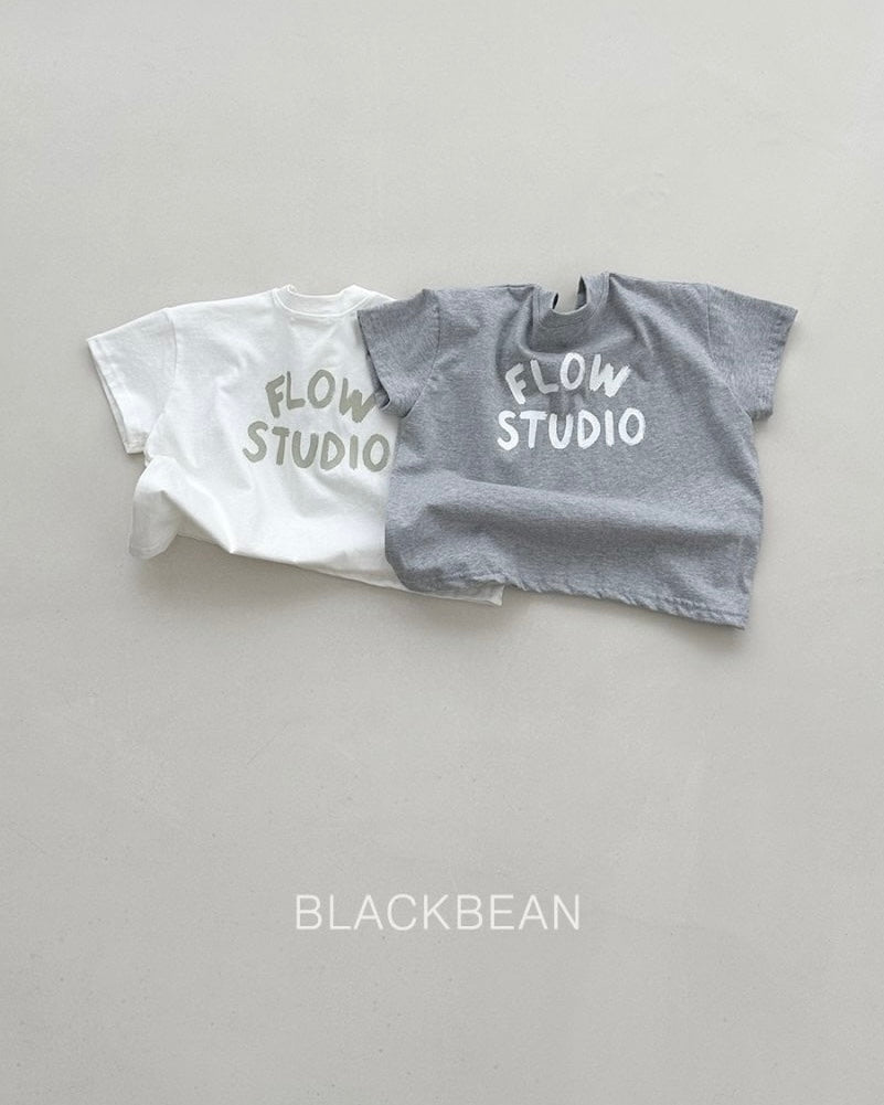 [BLACKBEAN]flow T-shirt