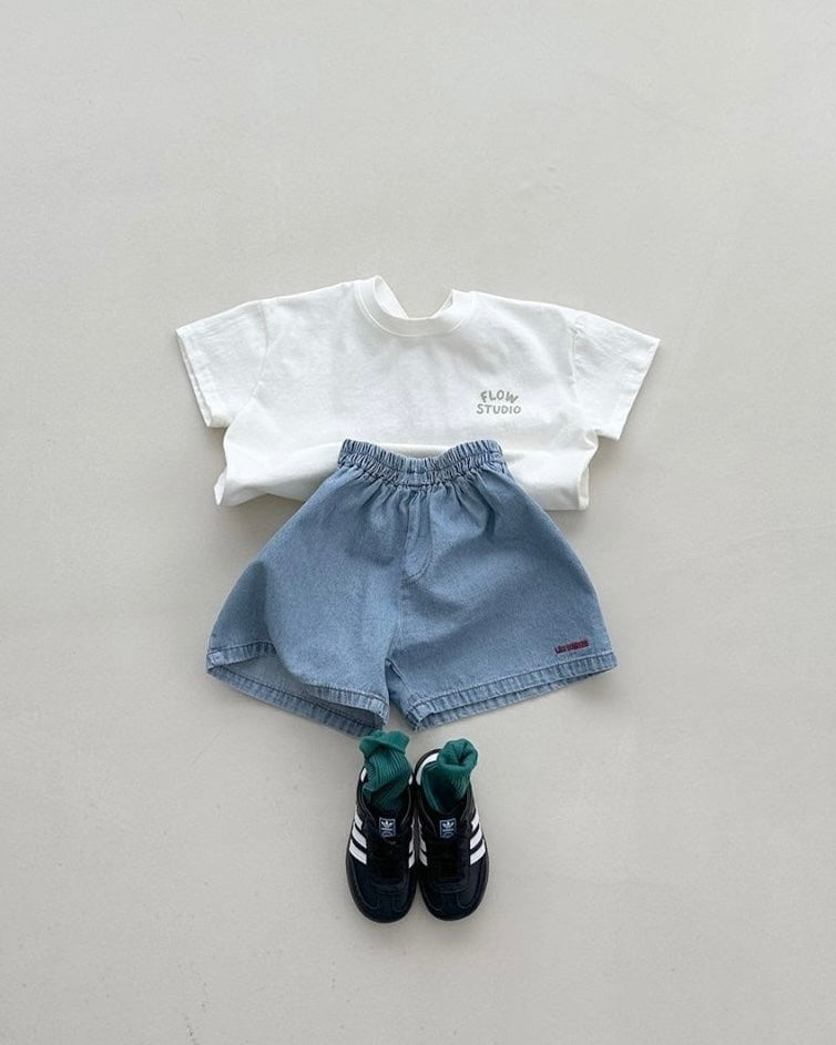 [BLACKBEAN]flow T-shirt