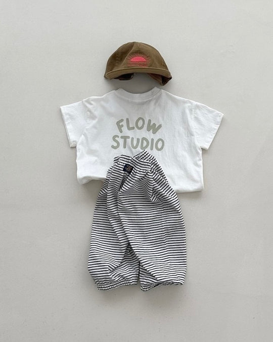 [BLACKBEAN]flow T-shirt