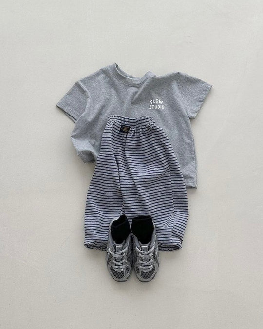 [BLACKBEAN]flow T-shirt