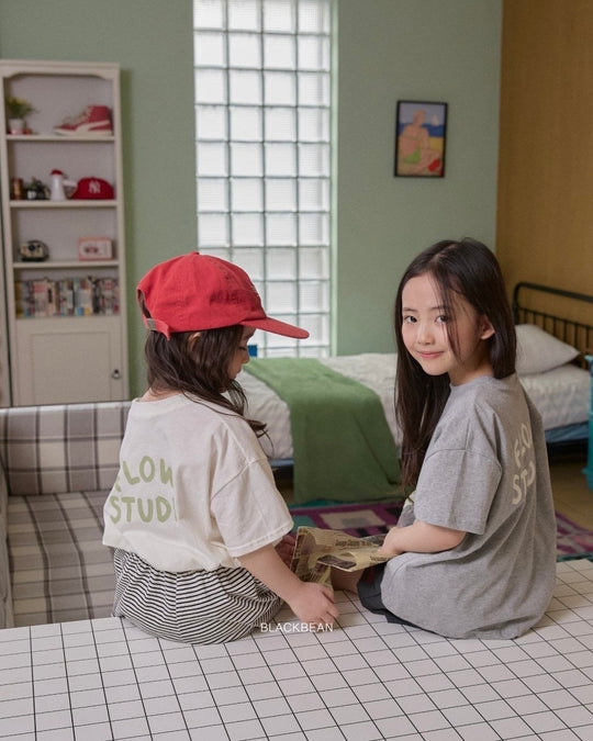 [BLACKBEAN]flow T-shirt