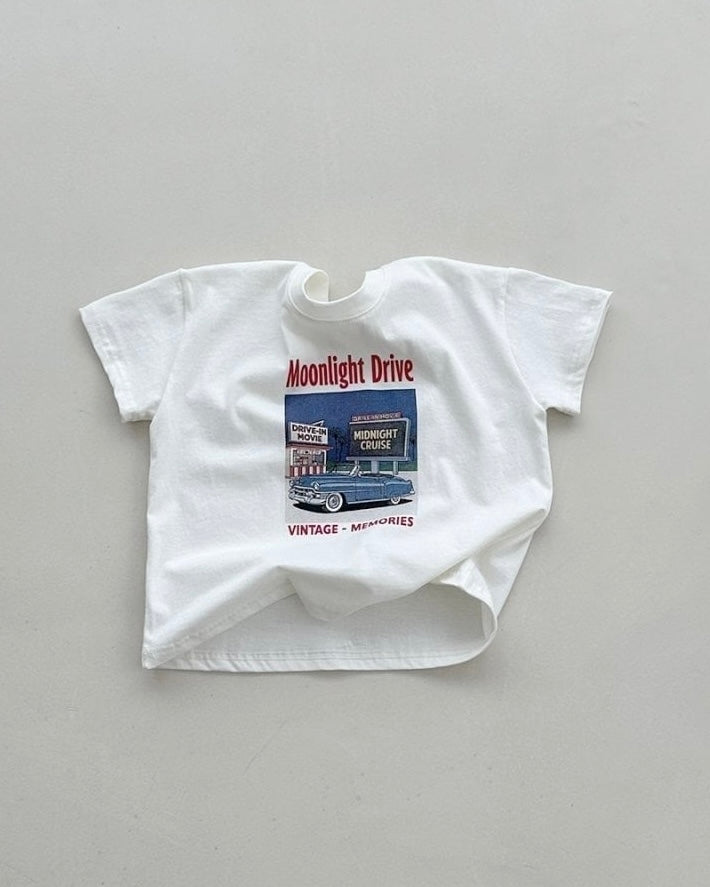 [BLACKBEAN]drive T-shirt