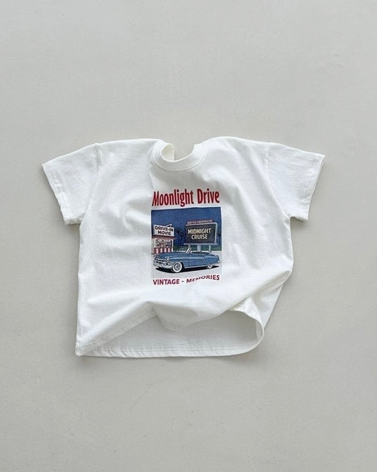 [BLACKBEAN]drive T-shirt