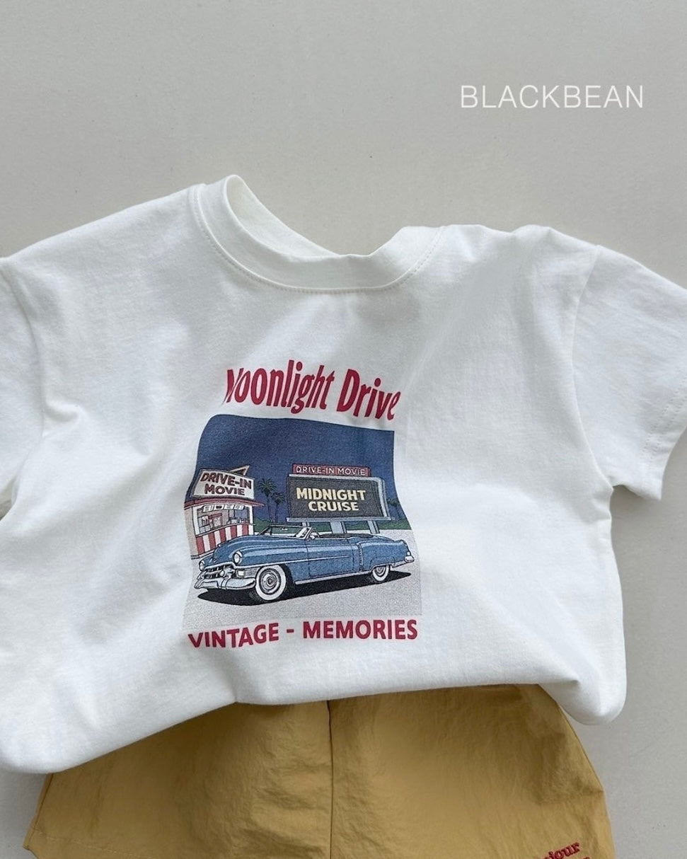 [BLACKBEAN]drive T-shirt