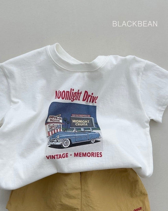 [BLACKBEAN]drive T-shirt