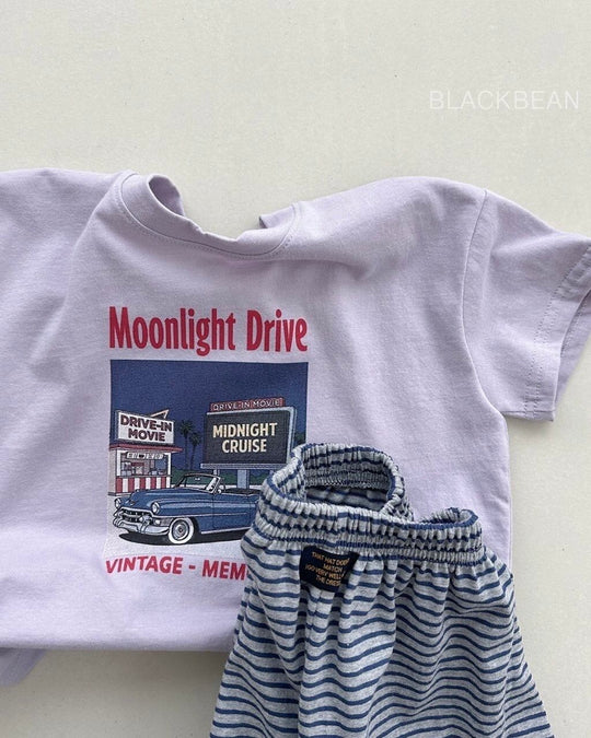 [BLACKBEAN]drive T-shirt