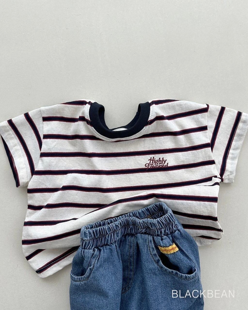 [BLACKBEAN]maple T-shirt