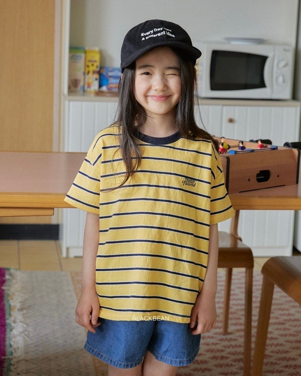 [BLACKBEAN]maple T-shirt