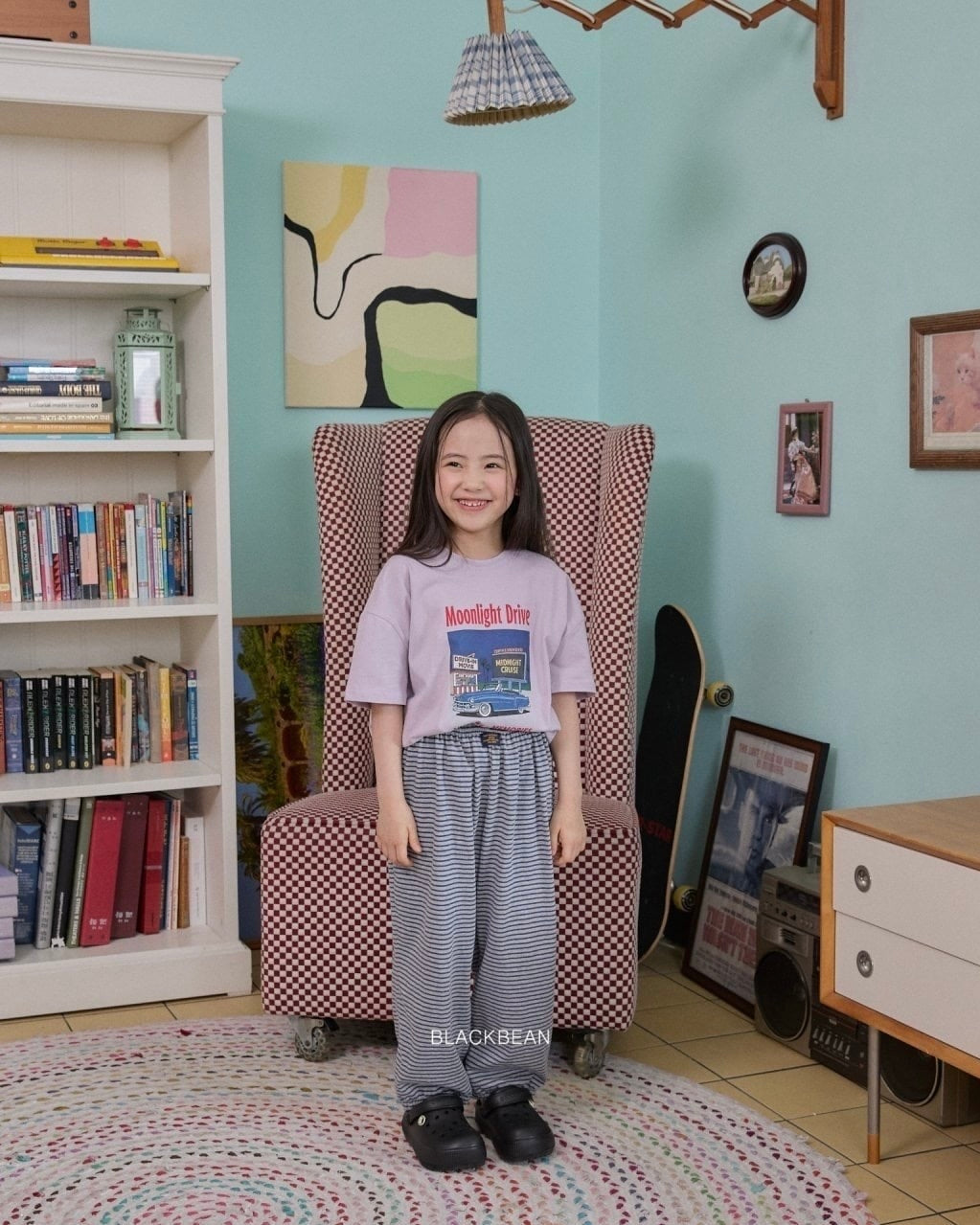 [BLACKBEAN] jump pants