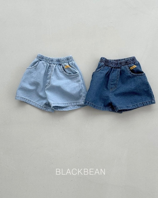 [BLACKBEAN]play denim pants