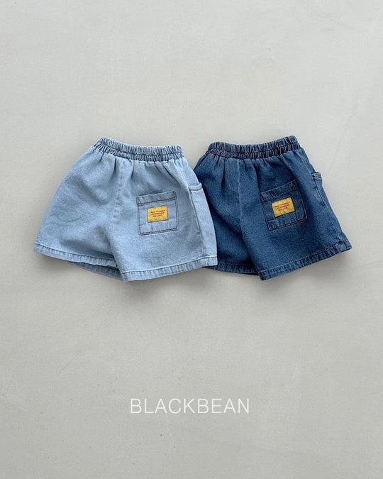 [BLACKBEAN]play denim pants