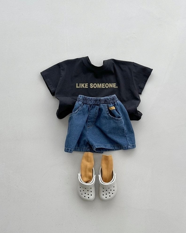 [BLACKBEAN]play denim pants
